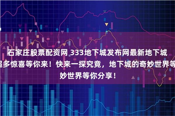 石家庄股票配资网 333地下城发布网最新地下城资讯，超多惊喜等你来！快来一探究竟，地下城的奇妙世界等你分享！